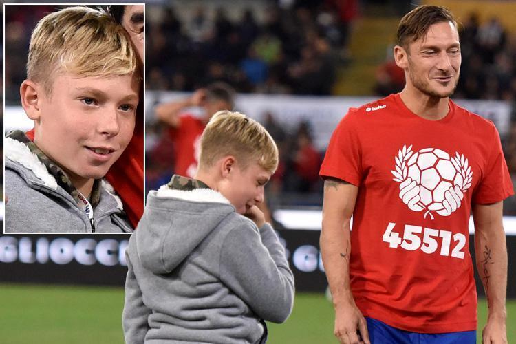 Francesco Totti's 11-year-old Son Cristian Finished Top Goal