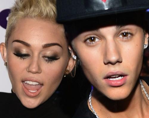 Miley Cyrus Justin Bieber photos