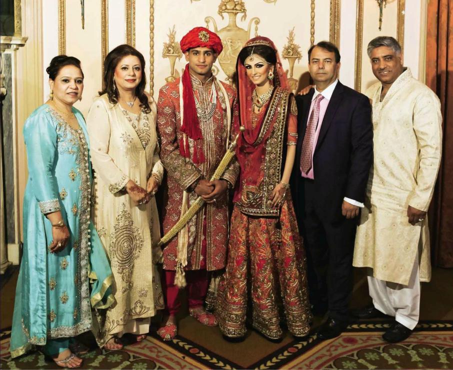 Amir Khan And Faryal Makhdoom Wedding Pictures