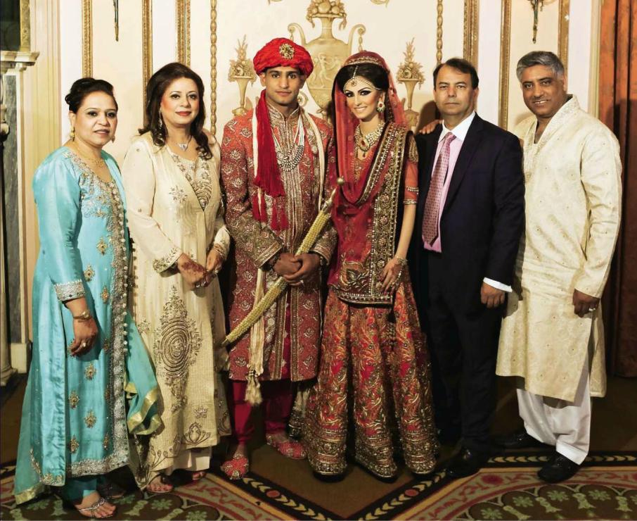 Amir Khan And Faryal Makhdoom Wedding Pictures