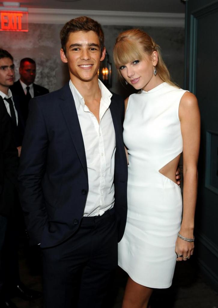 Taylor Swift was rumored to be dating Brenton Thwaites, but the singer