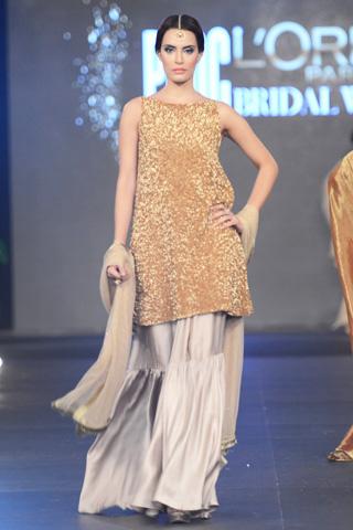 Stirred Bridal Collection Of Sadaf Malaterre At PFDC L'Oreal Paris