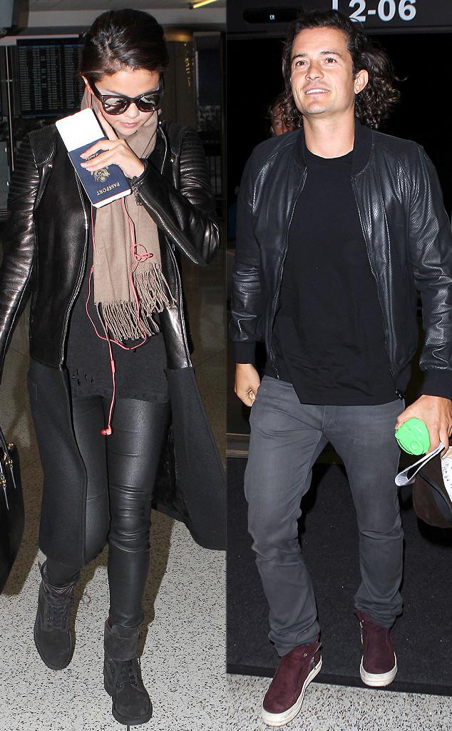 Selena Gomez e Orlando Bloom so flagrados em aeroporto | E! Online