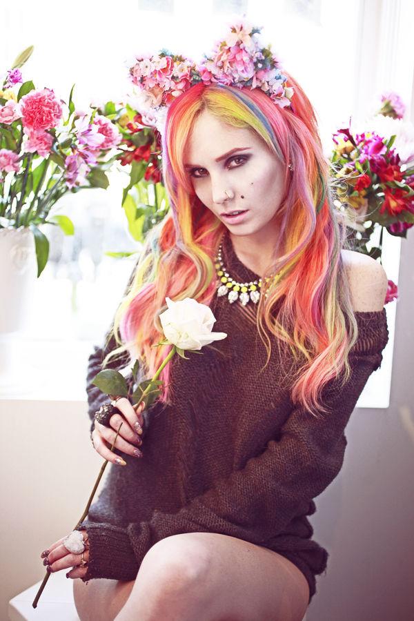 5 Minutes With Audrey Kitching Talking About The Pink Hair