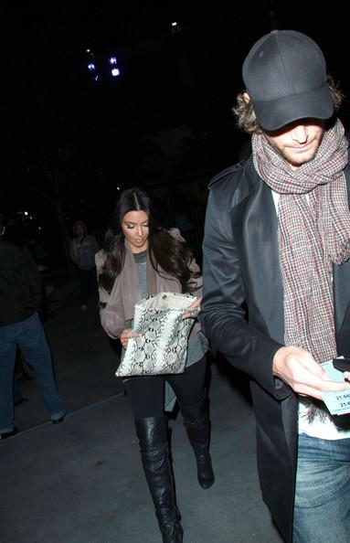 Kim Kardashian and Gabriel Aubry