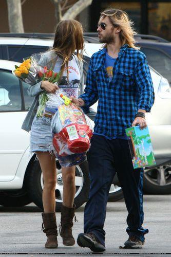 Jared Leto, Isabel Lucas Images