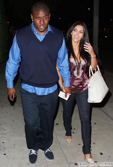 Kim Kardashian and Reggie Bush Share Baby Phone Calls - Kanye West In