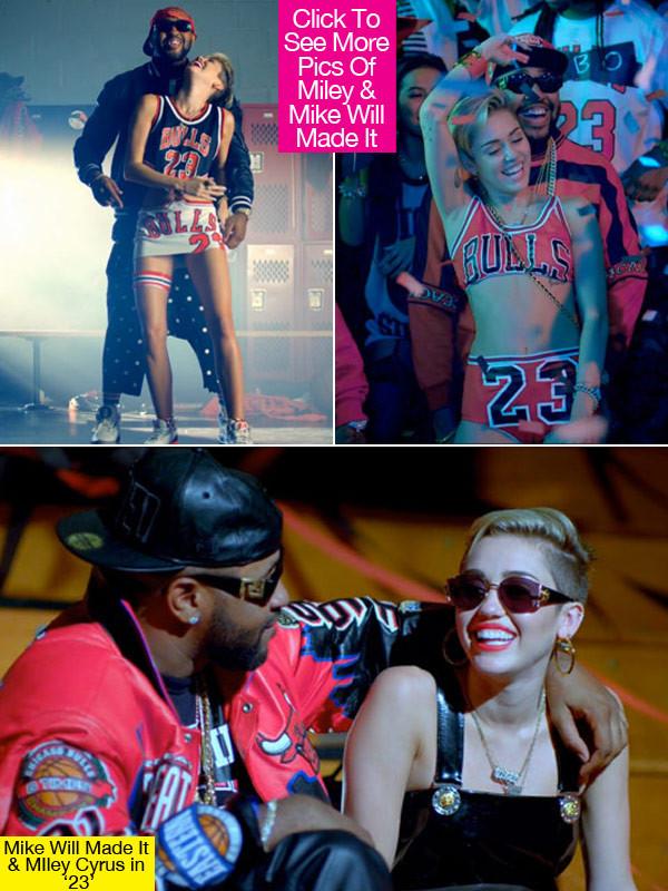 Mike Will Made It & Miley Cyrus In Rumored Couple Cuddle
