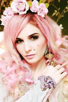 Audrey Kitching On Pinterest   Pink Hair, Fashion Design