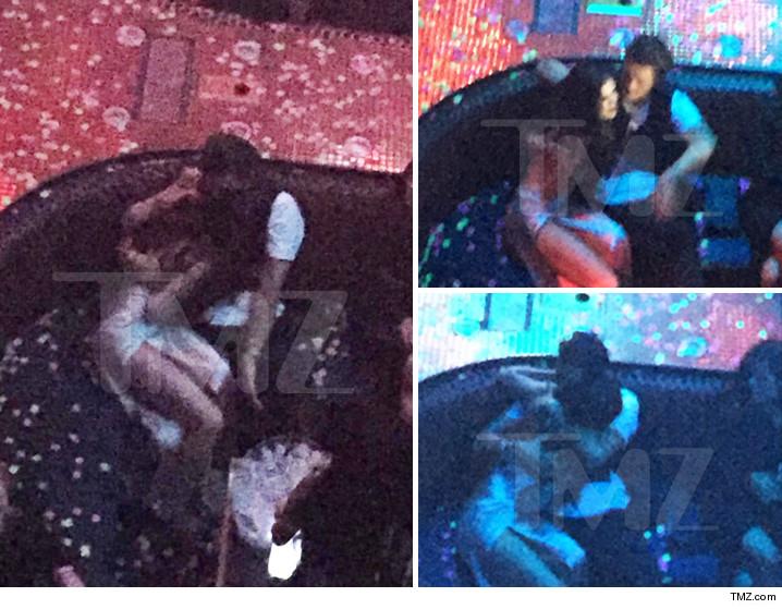 Selena Gomez, Orlando Bloom in club