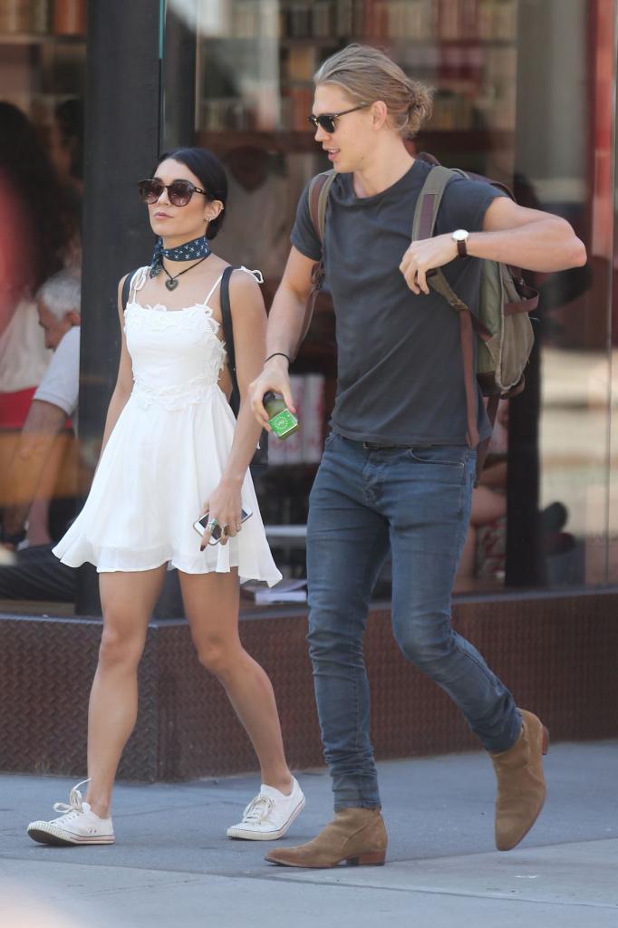 VANESSA HUDGENS and Austin Butler Out in New York