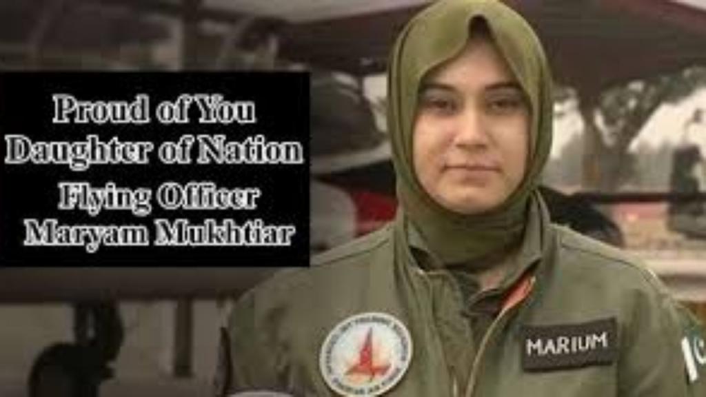 A Tribute To Proud Daughter Of Pakistan, Flying Officer Marium