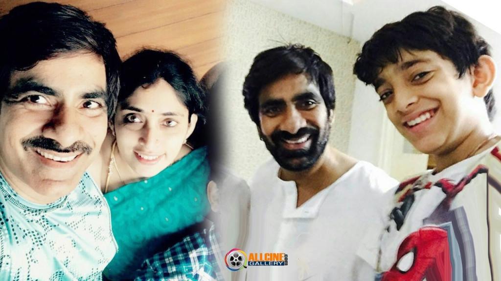 Actor Ravi Teja Family Photos With Wife Kalyani, Daughter