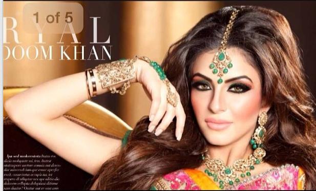 Amir Khan Boxer's Wife Faryal Makhdoom Features In Viya Magazine