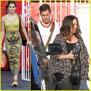 Andy Grammer Gets Visit From Wife Aijia Lise At DWTS Studio   Aijia
