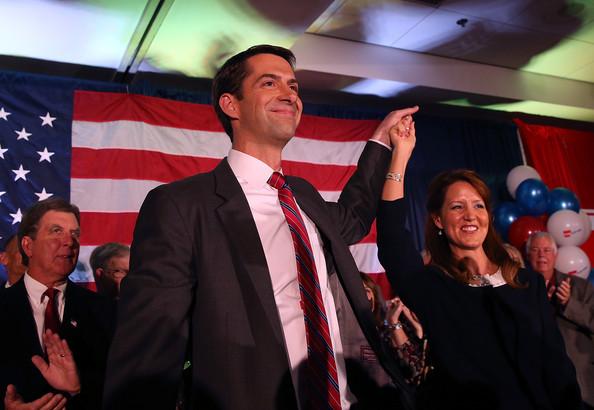 Anna Peckham Photos Photos - Tom Cotton Attends Election Night Party