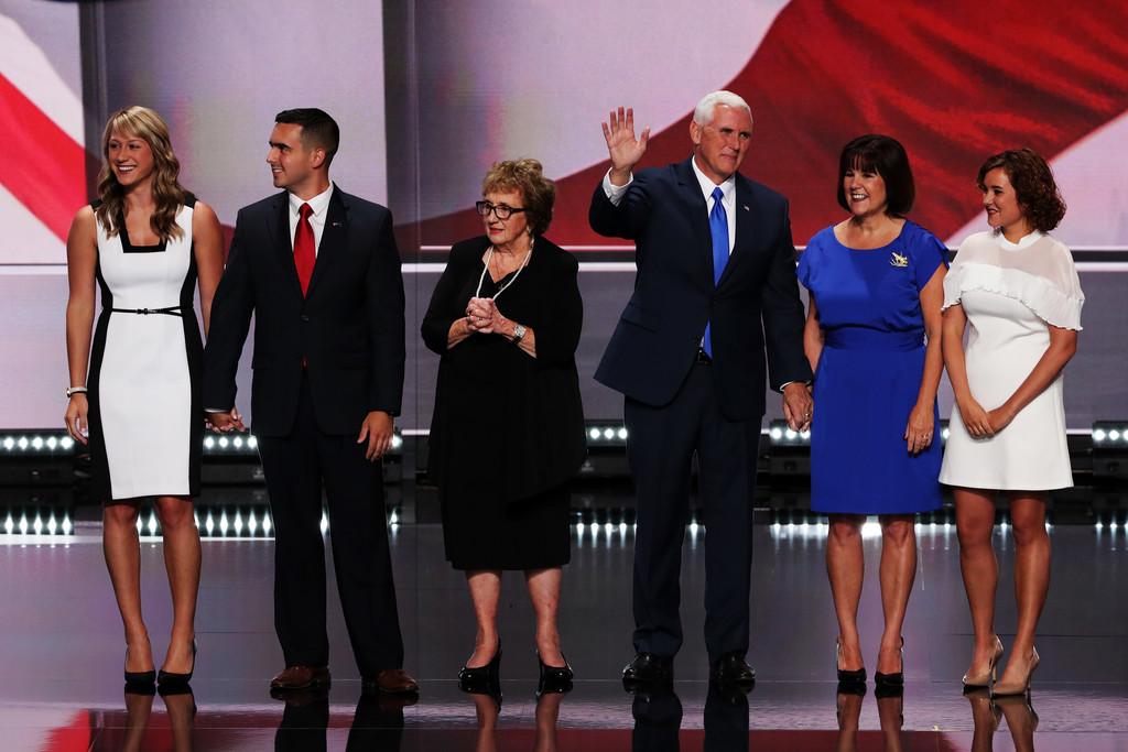 Audrey Pence Pictures Republican National Convention: Day Three -