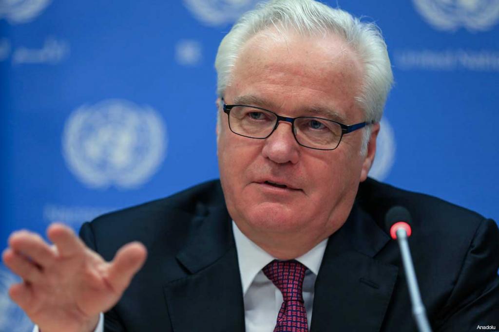 Bashar Al-Jaafari And Vitaly Churkin:    OPCW-UN Report On Chemical