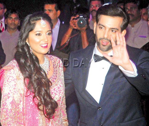 Bollywood Stars Descend At Kush Sinha's Lavish Wedding Reception