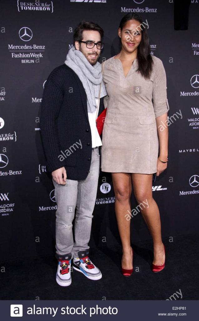 Cassandra Steen And Boyfriend Stephan Kocijan At Mercedes-Benz
