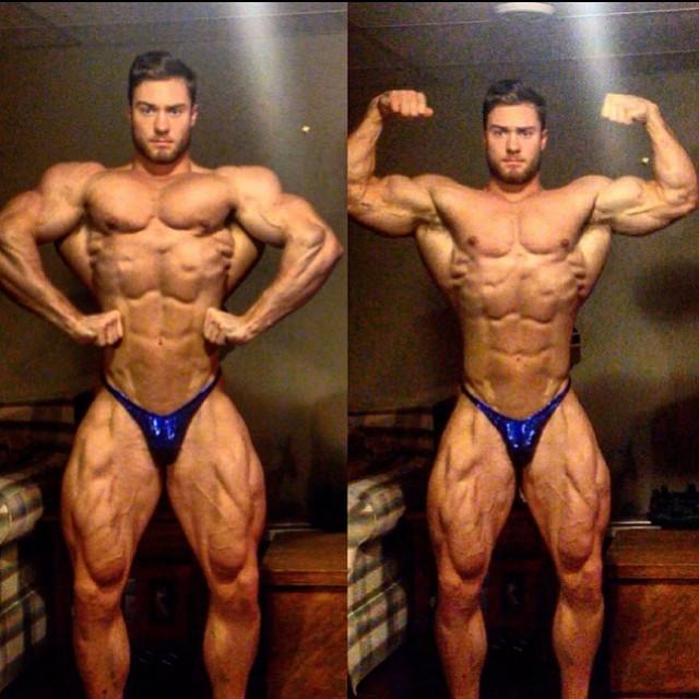 Chris Bumstead Before Canadian Nationals - 20 Yrs Old!!!