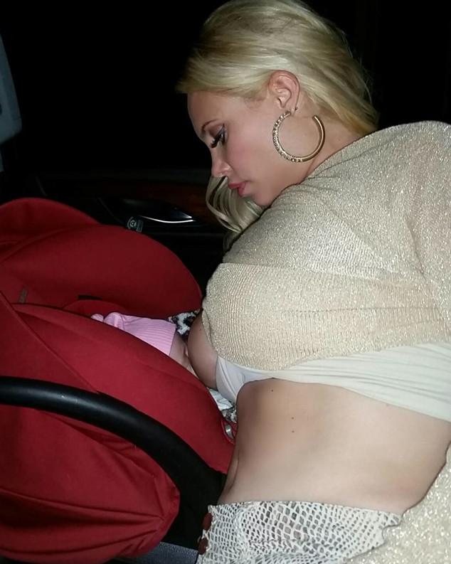 Coco Breastfeeds Baby Chanel In Revealing Photo: Breastfeeding In