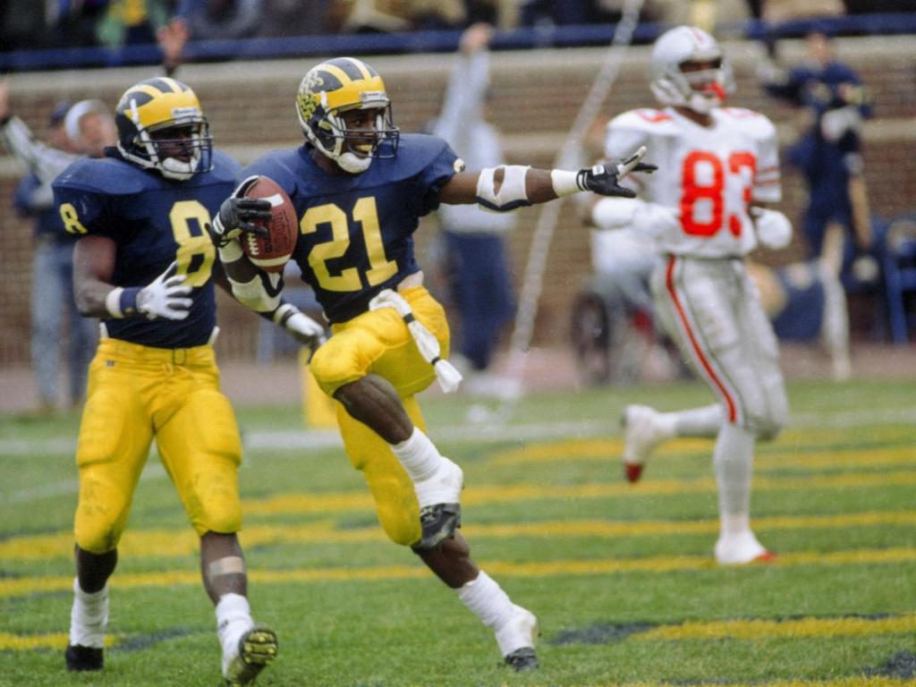Desmond Howard Biography College Career Michigan Heisman Trophy Hall