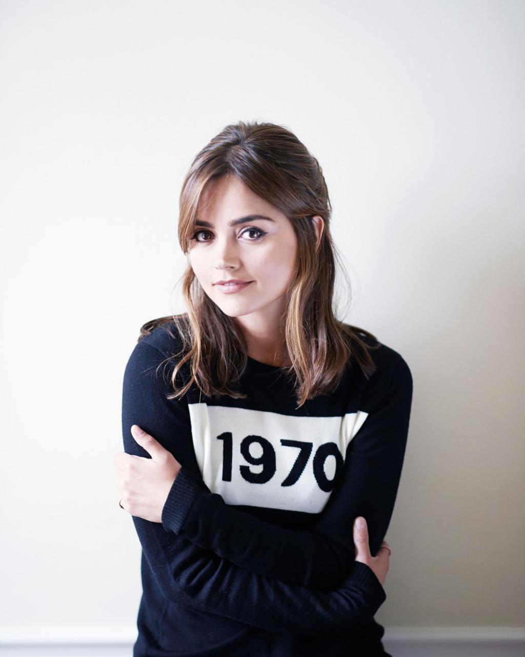 Doctor Who Star Jenna Coleman: "Peter Capaldi Is Almost
