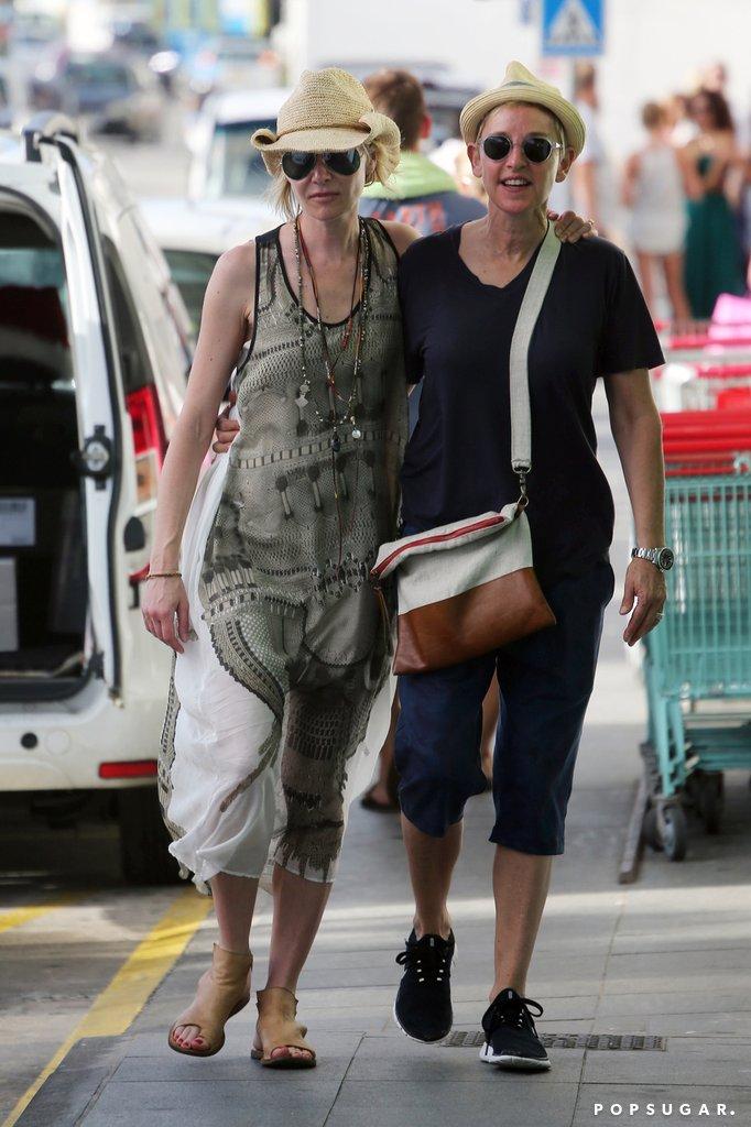 Ellen DeGeneres And Portia De Rossi In St. Barts 2015   POPSUGAR