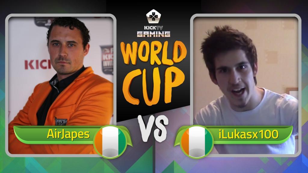 FIFA 14   AIRJAPES VS ILUKASX100   KICKTV GAMING WORLD CUP - YouTube