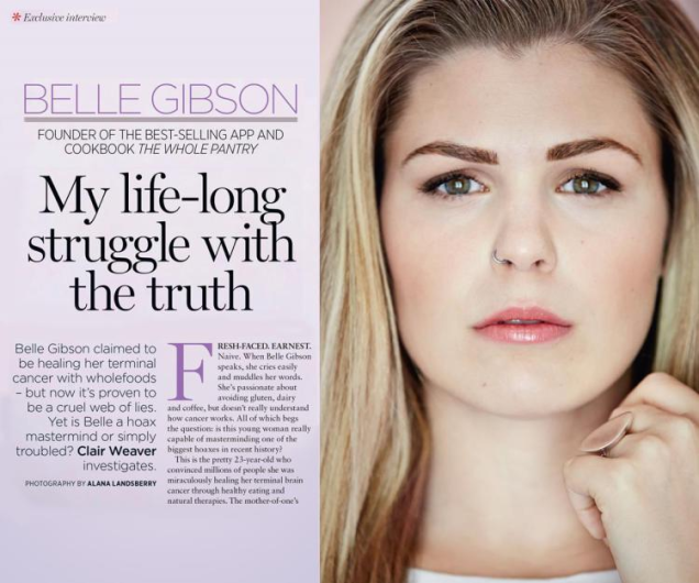 Fuck Belle Gibson And The Enablers She Rode In On