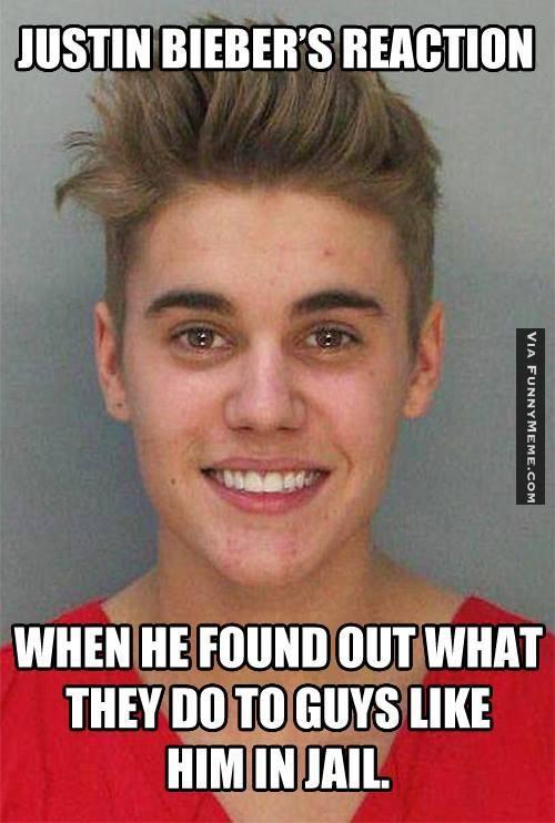 Funny Memes Justin Bieber's Reaction When He Found Out What They