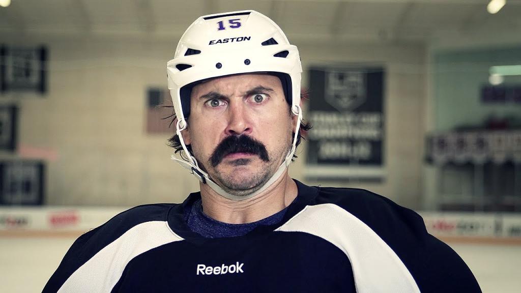 George Parros Vs Andy Williams Movember Battle - YouTube