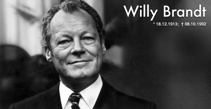 Germany Celebrates Willy Brandt 100th Birthday: Who Was He