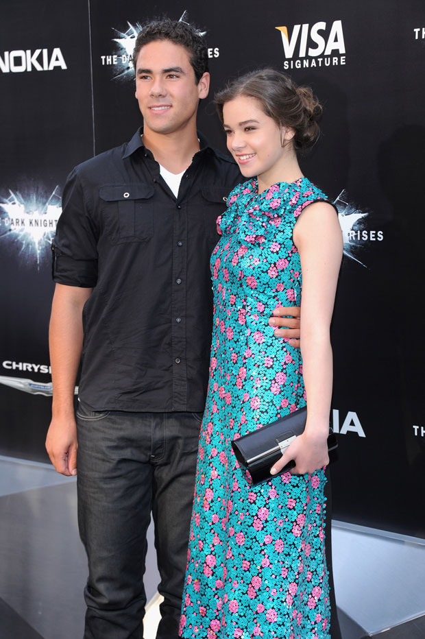 Griffin Steinfeld And Hailee Steinfeld - 'The Dark Knight Rises