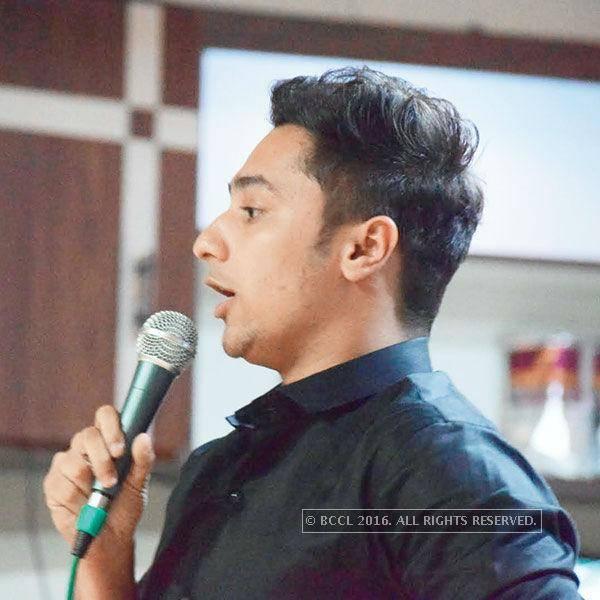 Harsh Beniwal During The Stand-up Comedy Show, Amusement, Held In