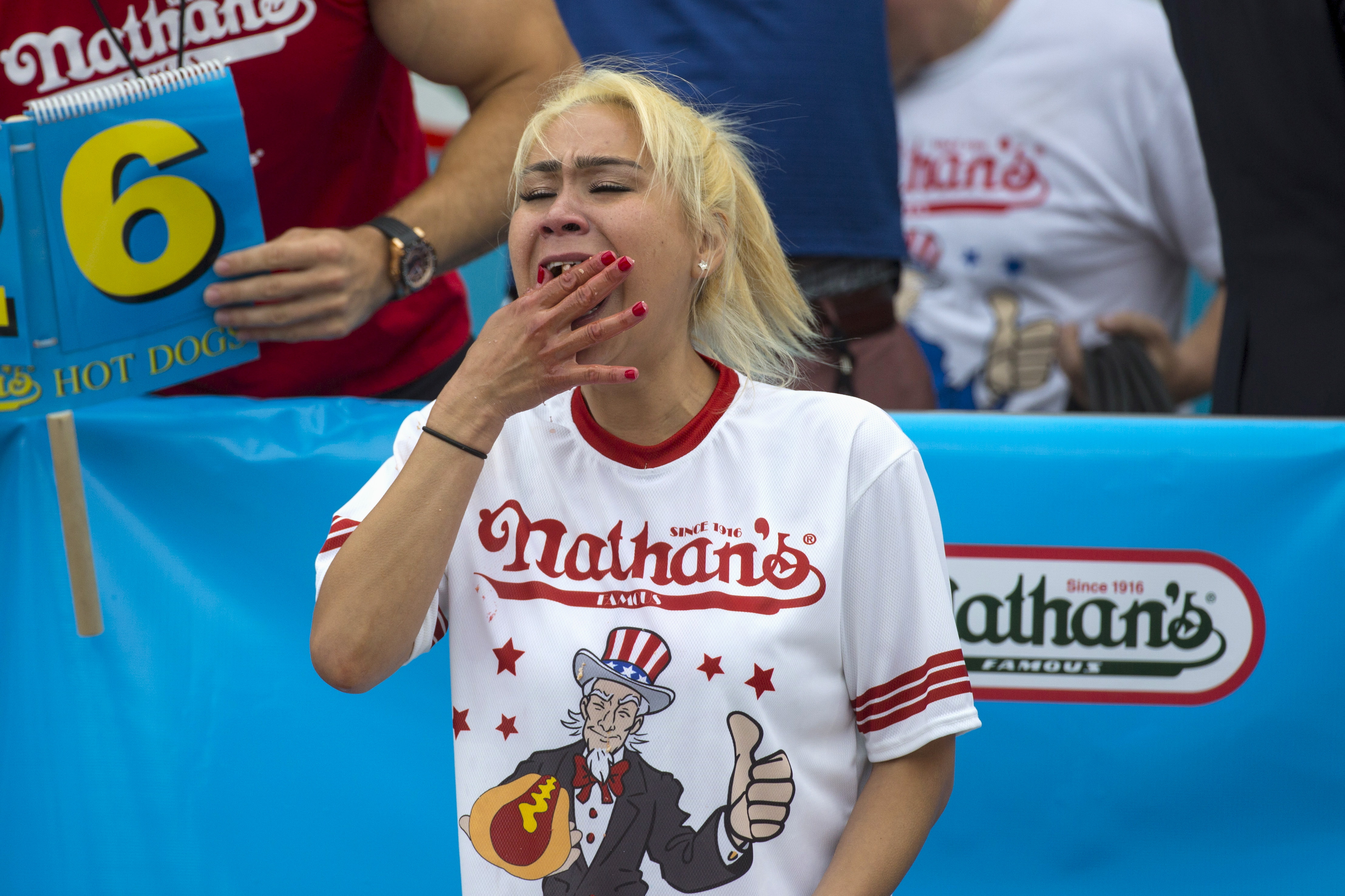 Hot Dog! Competitive Eaters Converge At Coney Island Contest   PBS