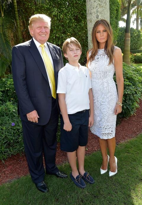 How Melania Trump Is Protecting Her Son From Trump Haters - Us Weekly