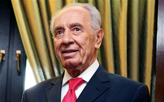 Israel's Shimon Peres Praises Mahmoud Abbas's 'courage' Over