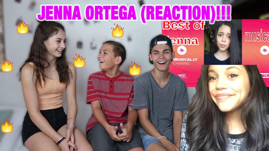 JENNA ORTEGA'S FIRST AND LAST 10 MUSICAL.LY (REACTION)!!! - YouTube