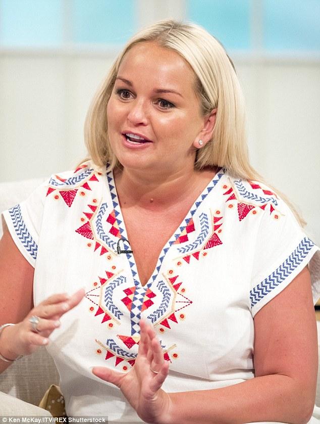 Jennifer Ellison Wears Curlers In Her Hair For TV Appearance   Daily