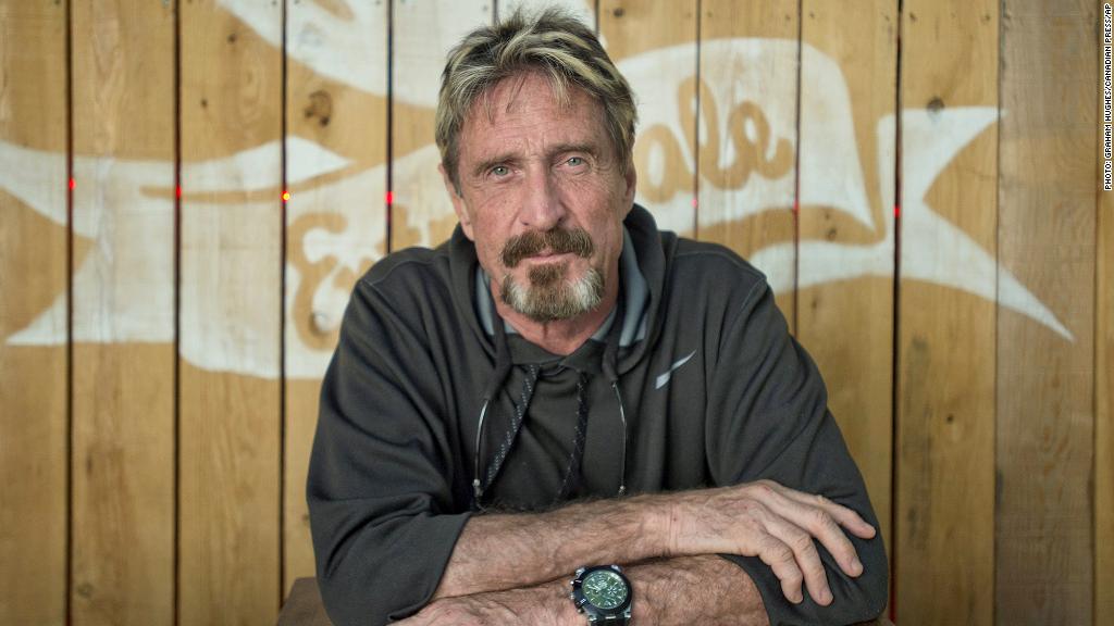 John McAfee Escaped Police And Lost His Fortune. Now He's Enjoying