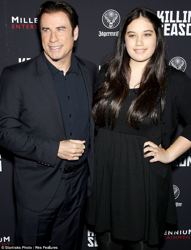 John Travolta Takes Daughter Ella Bleu, 13, As His Date To Killing