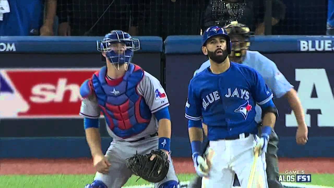 Jose Bautista Epic 3 Run Home Run In The 7th Inning. Game #5 ALDS