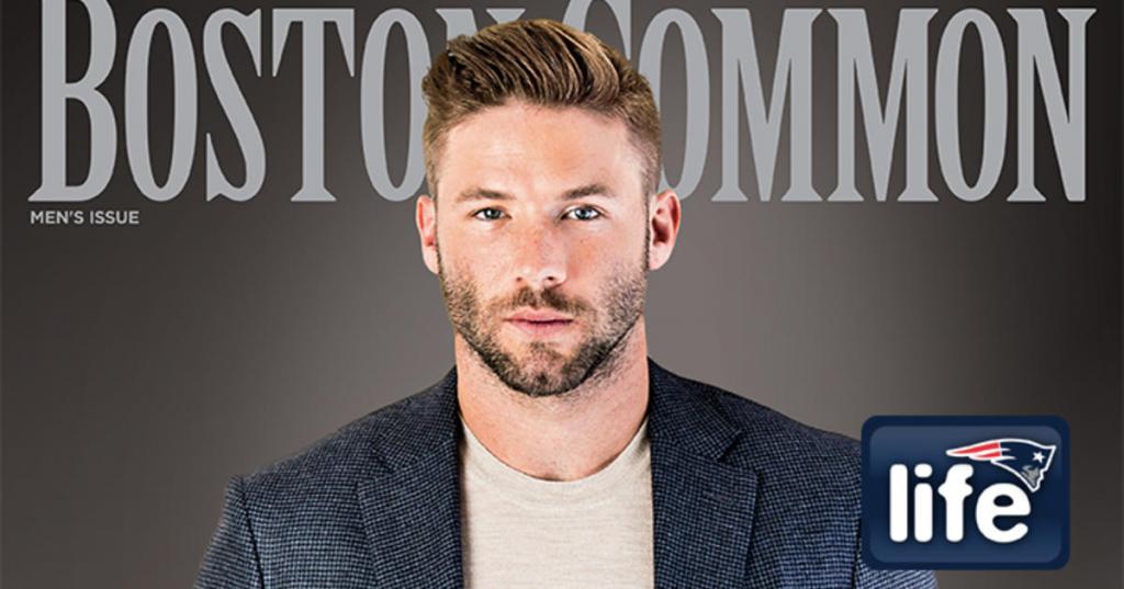 Julian Edelman Is This Month's Boston Common Cover Star   New