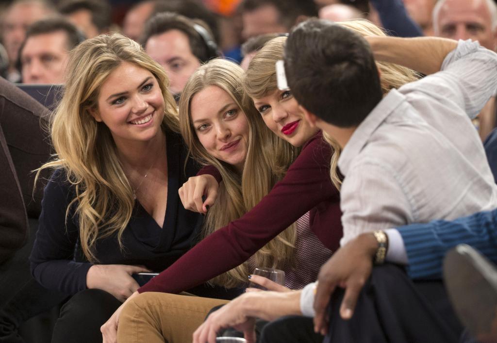 Kate Upton, Justin Verlander And Friends Take In A New York Knicks