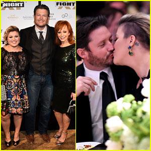 Kelly Clarkson & Her Hubby Like To Kiss, Not 'Fight