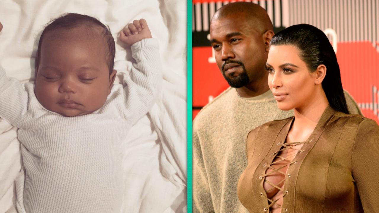 Kim Kardashian Shares First Official Image Of Son Saint West