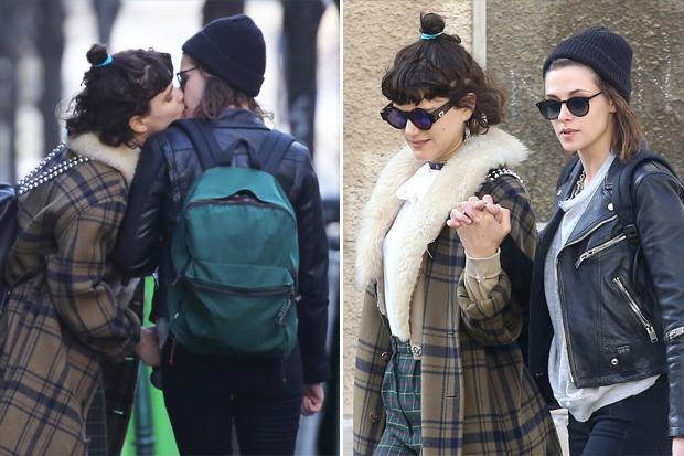 Kristen Stewart Kisses Soko On Paris   Celebuzz