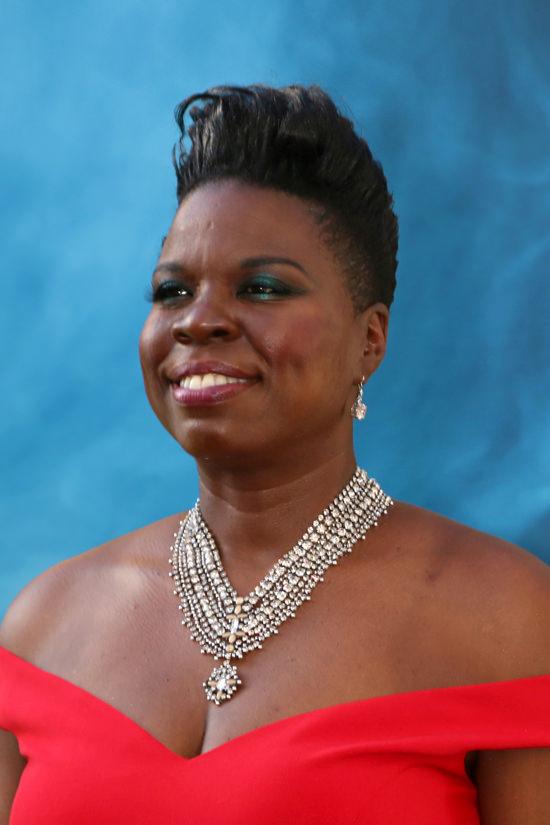 Leslie Jones In Christian Siriano At The "Ghostbusters" Premiere